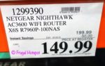 Netgear Nighthawk X6S AC3600 Tri-Band WiFi Router Costco Sale Price