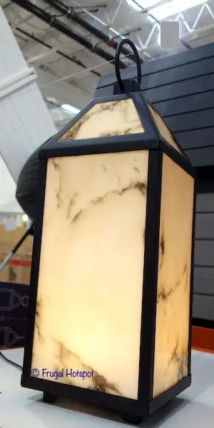 Sterno Home LED Lantern with Marble Finish at Costco