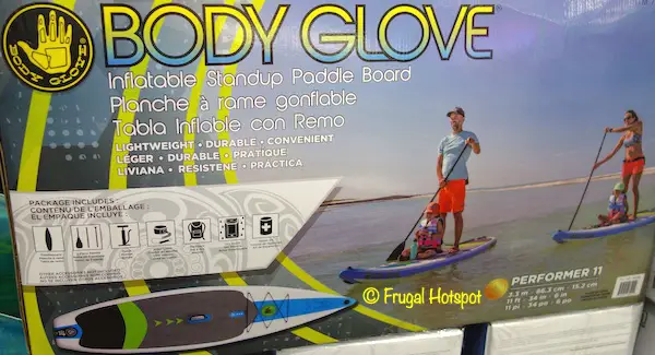 Body Glove Performer 11-Foot Inflatable Standup Paddle Board Costco