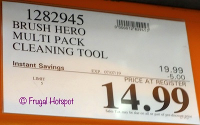 Brush Hero Water Powered Cleaning Tool Costco Sale Price