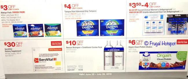 Costco JULY 2019 Coupon Book P12