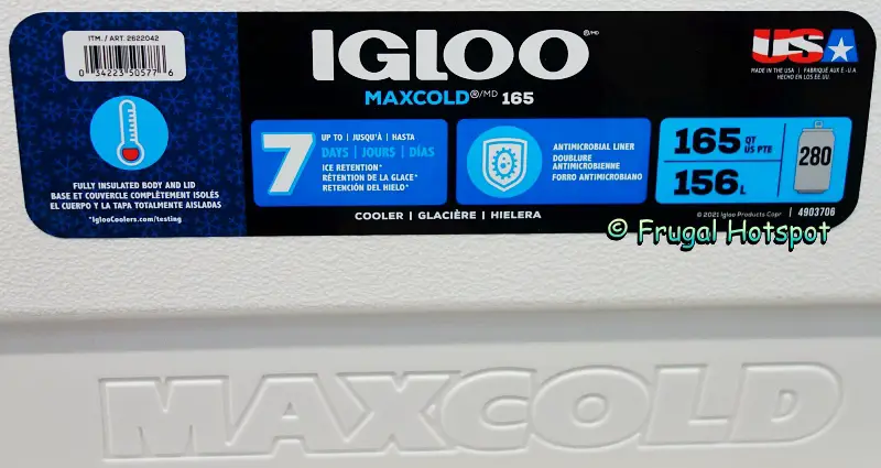 Igloo 165-Quart MaxCold Marine Cooler | Costco