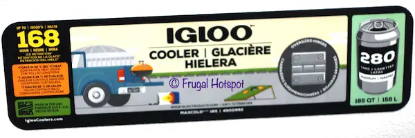 Igloo MaxCold 165-Quart Cooler Costco