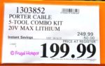 Porter Cable 5-Tool Costco Sale Price