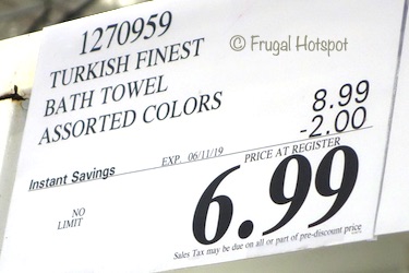 Turkish Finest Bath Towel Costco Sale Price