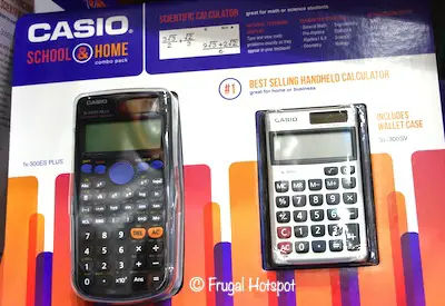Casio Calculator fx-300ES Plus AND SL-300SV Costco Casio Calculator fx-300ES Plus AND SL-300SV Costco
