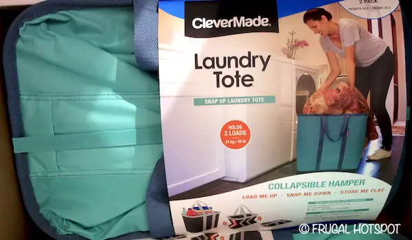 CleverMade Collapsible Laundry Tote Costco