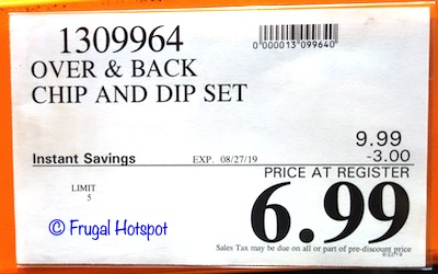Easy Living 2-Pc Serving Set Costco Sale Price Easy Living 2-Pc Serving Set Costco Sale Price