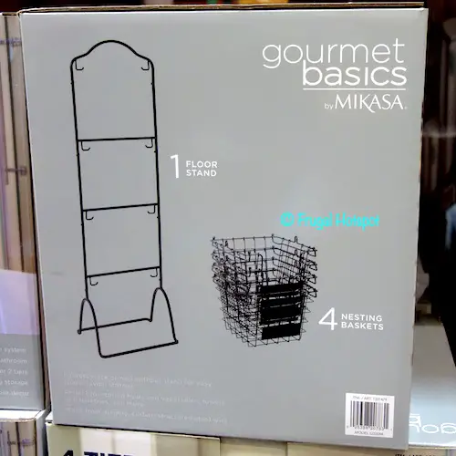 Gourmet Basics 4-Tier Market Basket Costco