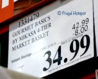 Gourmet Basics 4-Tier Market Basket Costco Sale Price Gourmet Basics 4-Tier Market Basket Costco Sale Price