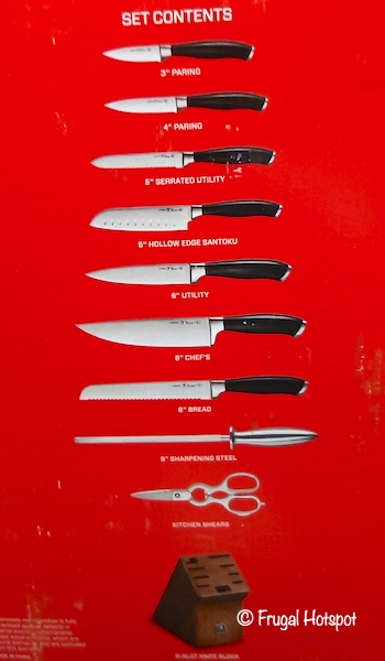 Henckels Elan Forged Knife Set Costco