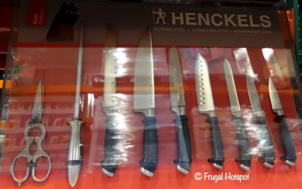 Henckels Elan Forged Knife Set Costco Display