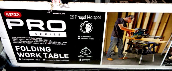 Costco Sale Keter Folding Work Table 39 99