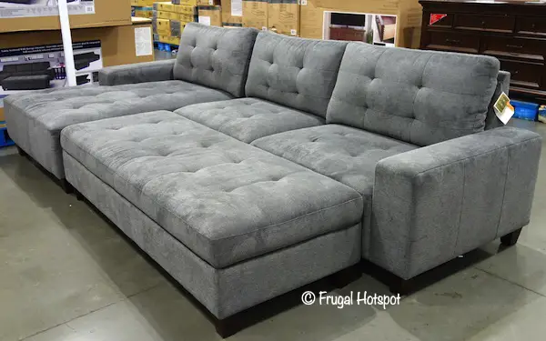 Costco Klaussner Killian Sectional, Klaussner Leather Sectional