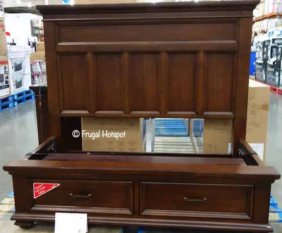 Northridge Home Conner Queen Bed Costco Display