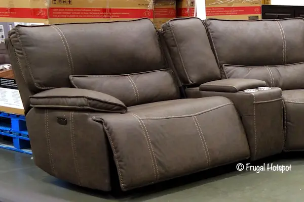 Parker Power Reclining Sectional Costco Display