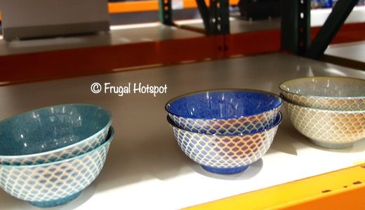 Porcelain Embossed Bowls Costco