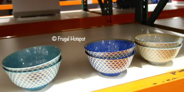 Porcelain Embossed Bowls Costco