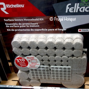 Richelieu Felt Surface Savers 310-pc Costco