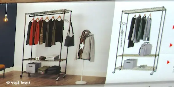 Trinity 48 Rolling Garment Rack Costco Trinity 48 Rolling Garment Rack Costco
