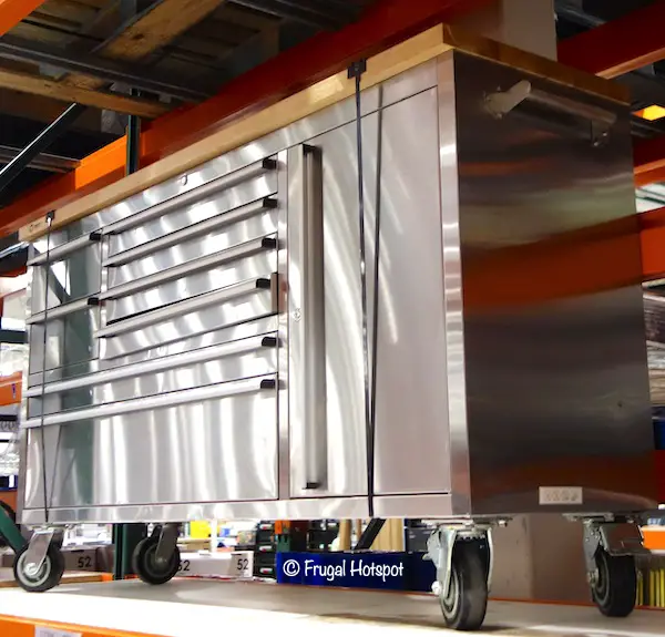 Trinity 66 Stainless Steel Rolling Workbench Costco Display Trinity 66 Stainless Steel Rolling Workbench Costco Display