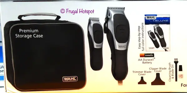 Wahl Deluxe Haircutting kit Contents Costco