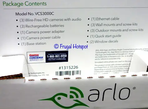 Arlo Pro 2 Security Camera System Costco