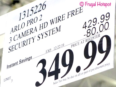 Arlo Pro 2 Security Camera System Costco Sale Price Arlo Pro 2 Security Camera System Costco Sale Price