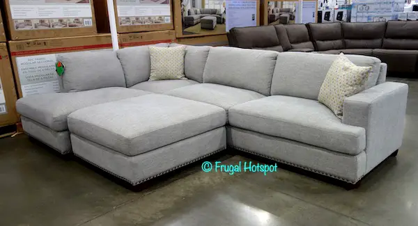 Bainbridge Sinclair Fabric Sectional Costco Display