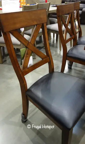 Bayside Furnishings Bolton 9-Piece Dining Set Chair Costco Display Bayside Furnishings Bolton 9-Piece Dining Set Chair Costco Display