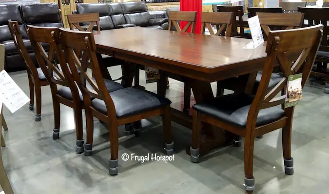 Bayside Furnishings Bolton 9-Piece Dining Set Costco Bayside Furnishings Bolton 9-Piece Dining Set Costco