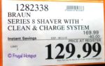 Braun Series 8 Shaver Costco Sale Price
