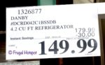 Danby 4.2 Cu. Ft. Refrigerator Costco Sale Price