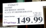 Danby 4.2 Cu. Ft. Refrigerator Costco Sale Price Danby 4.2 Cu. Ft. Refrigerator Costco Sale Price