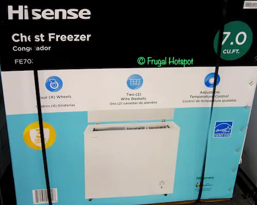 Hisense 7.0 Cu Ft Chest Freezer Costco