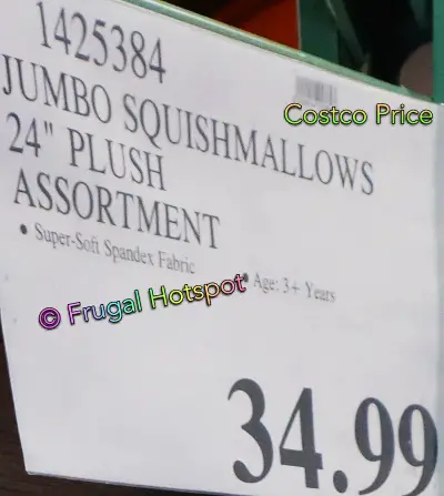 Jumbo Squishmallows 24 inch | Costco Price