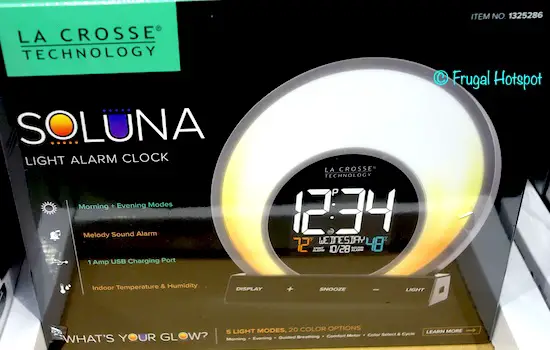 La Crosse Soluna Light Alarm Clock Costco