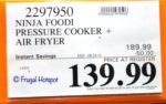 Ninja Foodi Pressure Cooker : Air Fryer Costco Sale Price