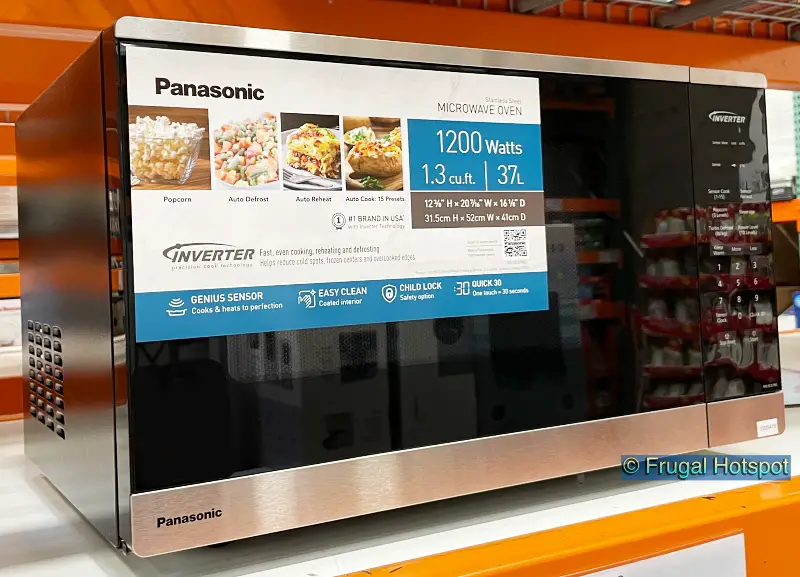 Panasonic 1.3 Cu Ft Microwave Oven | Costco Display | Item 2325470