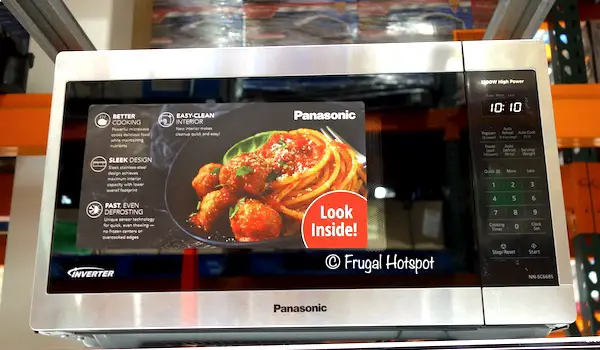 Panasonic 1.3 Cu. Ft. Microwave Oven Costco Display