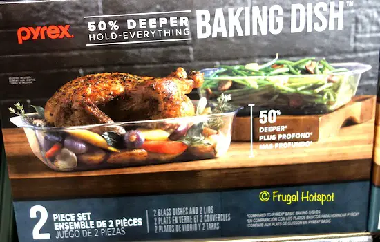 Pyrex Deep Baking Dish 2-Piece Set Costco Pyrex Deep Baking Dish 2-Piece Set Costco