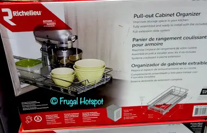 Richelieu 15 Pull Out Cabinet Organizer Costco Frugal Hotspot