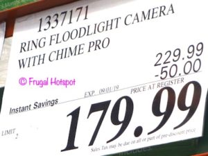 ring floodlight camera with bonus chime pro