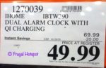 iHome Alarm Clock and Charger Costco Sale Price iHome Alarm Clock and Charger Costco Sale Price
