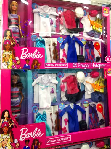 costco barbie bike set