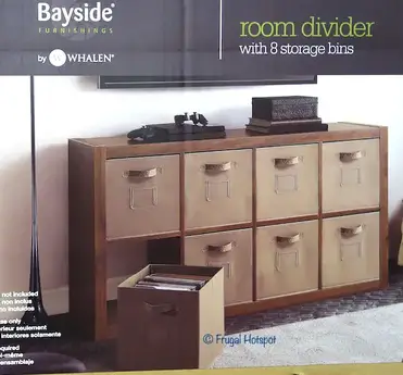 Bayside Furnishings O Nin Room Divider, 8 Cube Storage Costco