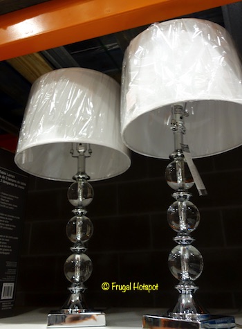 Bridgeport Designs Set of 2 Table Lamps Costco Display