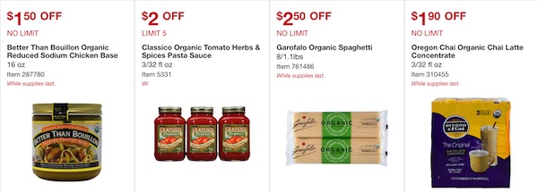 Costco ORGANIC Coupon Book September 2019 Page 2