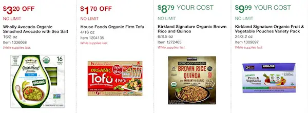 Costco ORGANIC Coupon Book September 2019 Page 6