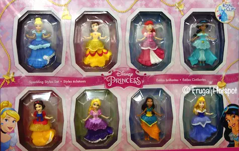 Disney Princess Sparkling Styles Small Doll Set Costco